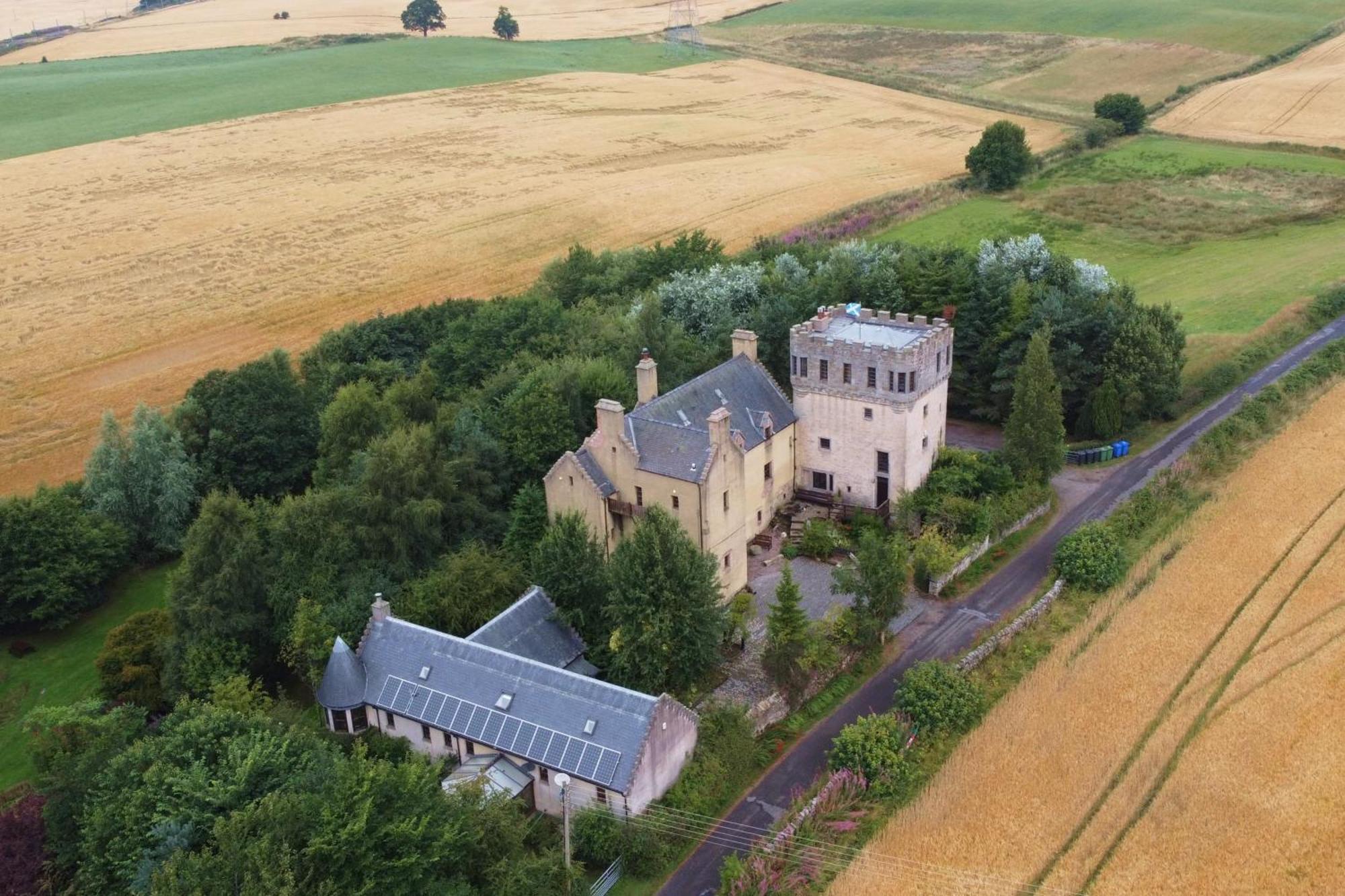 Villa The Manor At Plane Castle Falkirk Exterior foto